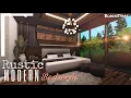 ROBLOX Bloxburg Modern Rustic Bedroom - 20k