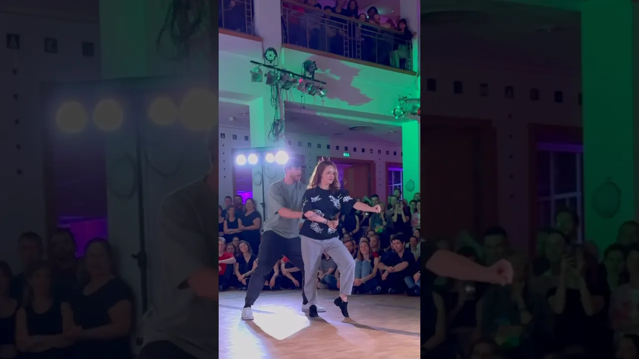 West Coast Swing performance in Germany 🇩🇪 #dance #improv #westcoastswing