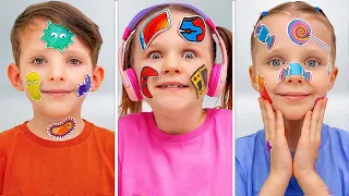 Kinderen Leren Goede Gewoonten En Gezond Eten Met Stickers! ✨