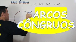 CIRCUNFERÊNCIA TRIGONOMÉTRICA: ARCOS CÔNGRUOS (AULA 3/24)
