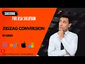 6 Zigzag Conversion in Hindi DSA Leetcode Daily Challenge