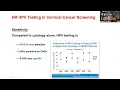 CDE Series 7 - Cervical Cytology and HPV HPV Testing Methods Overview and Techniques