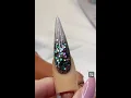 Beginner Acrylic Nail Technique New Years Eve Party Nails