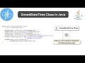 ZonedDateTime Class in Java and It s Common Methods with Examples