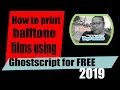 How to RIP Halftones FREE using Ghostscript - part 1