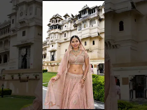 Me vestí con una de las vestimentas tradicionales de India 🇮🇳 🥰
