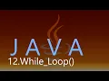 Java with IntelliJ 12 - Loop