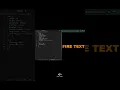Fire Flame Text Effect HTML CSS Animation