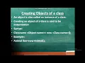 Elementary concepts of Objects and classes session 2