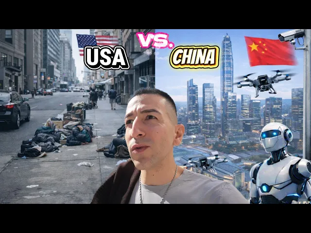 Living in USA vs. CHINA - USA can't Compete With China’s High Tech City (They LIED!)
