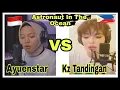 Astronaut In The Ocean | Challenge | AYUENSTAR 🇲🇨VS KZ TANDINGAN 🇵🇭 | @nofiereactions