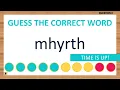 Scrambled Word Game Can You Unscramble These Words 6 Letters