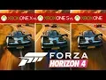 Forza Horizon 4 Comparison - Xbox One vs Xbox One S vs Xbox One X