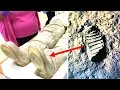 The Truth Behind Why Neil Armstrong Footprints On The Moon Don t Match His Boots