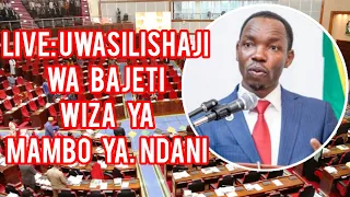 LIVE: UWASILISHAJI WA BAJETI WIZARA YA MAMBO YA NDANI