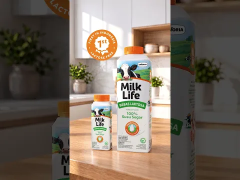 Suka kembung tiap habis minum susu sapi? Cobain MilkLife Lactose Free!