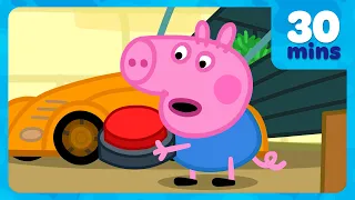 Peppa Pig Tales 🔴 George's MAGICAL Red Button! ✨Tales Full Episodes