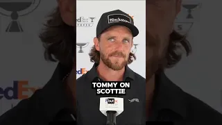 Tommy Fleetwood says if he can chase Scottie Scheffler down at the FedEx St Jude