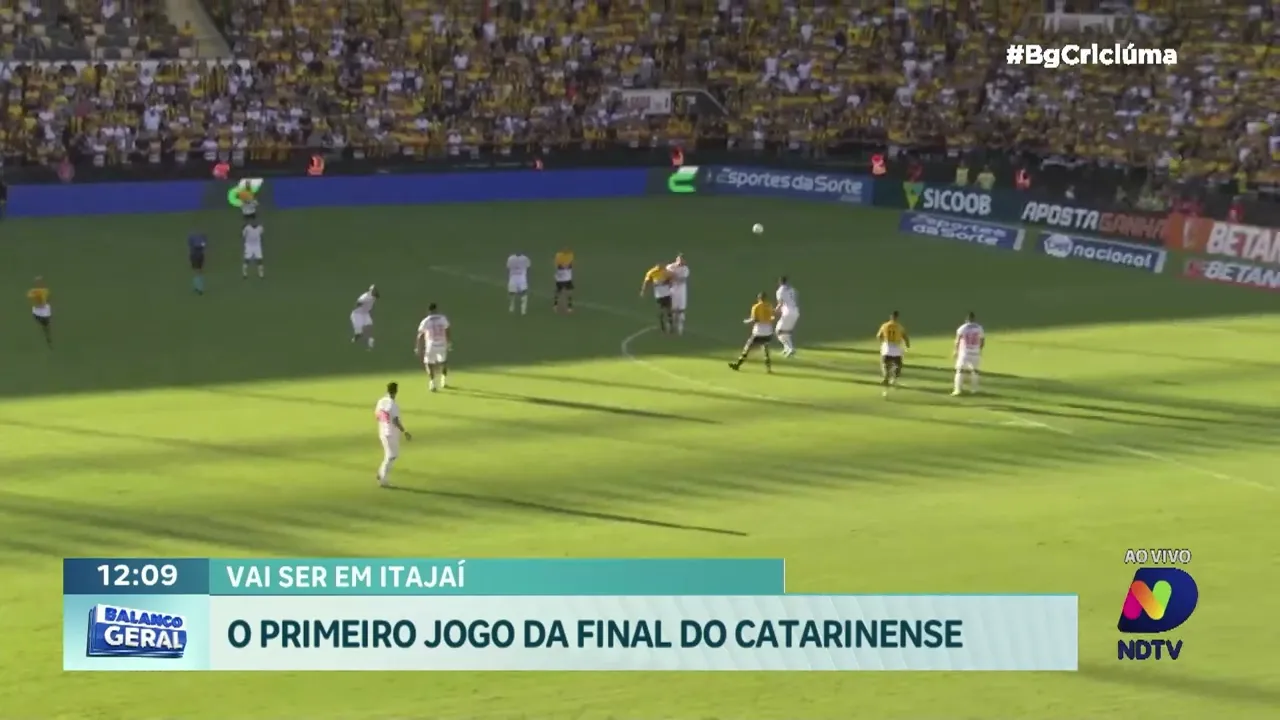 Decidido: primeiro jogo da final do Catarinense em Itajaí