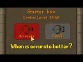 Accurate vs Rapid - Ranged Attack Styles OSRS