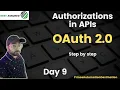 OAuth2 0 Flow Step by Step Authorization Technique Day 9 Interview Question