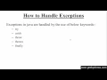 185 How to Handle Exception in Java Programming Hindi