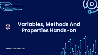 Java Essentials Blueprint - Variables Methods and Properties Hands-on