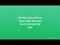 Mario - Music For Love (Lyrics)