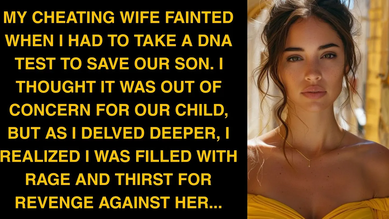 Outline Video My Cheating Wife Fainted When I Had To Take A DNA Test To Save Our Son. I Thought It Was Out Of Co