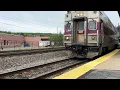 2025-05-14 MBTA Fitchburg Line train 408 arrives at Fitchburg