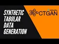 Synthetic data generation with CTGAN
