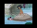 The Jungle Book (1967) - The Bare Necessities (lyrics)
