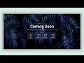How To Make A Coming Soon Page UI with Time Date Countdown