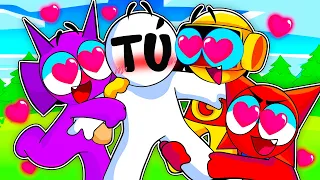 TU ENAMORAS a las FANS LOCAS en Roblox!