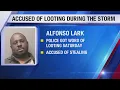 Accused looter arrested in Troy police say