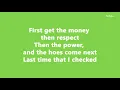 Nipsey Hussle feat  YG  -  Last Time That I Checc'd - OFFICIAL LYRICS VIDEO