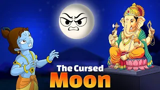 krishna the cursed moon ganesh ji cartoon for kids hindi kahaniya