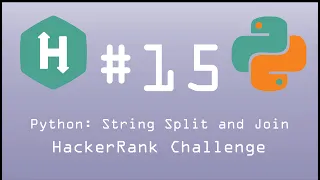 Python HackerRank Challenge Python String Split and Join