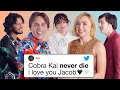 Cobra Kai Cast Competes in a Compliment Battle Teen Vogue