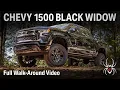 Black Widow Chevy Silverado 1500 FULL Walk Around