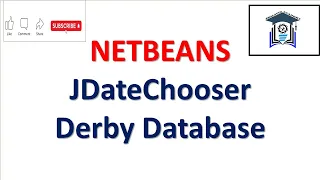 How to install and add JDateChooser in NetBeans Storing Date in Derby Database JFrame