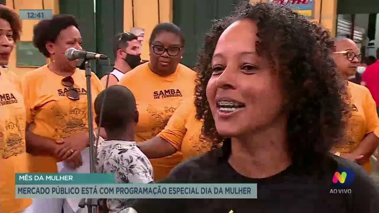 Mercado Público está com programação especial do dia da mulher