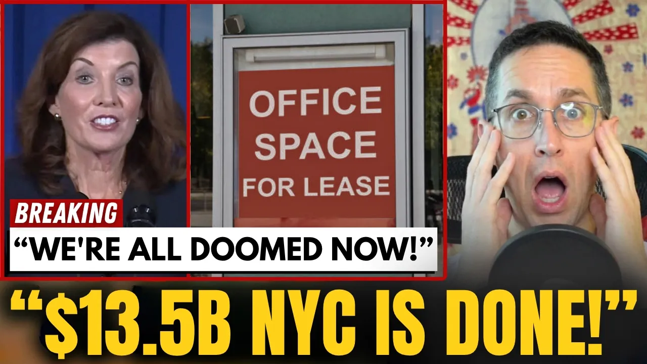 Governor Hochul ERUPTS As New York City's Deficit EXPLODES To $13.5 Billion thumbnail