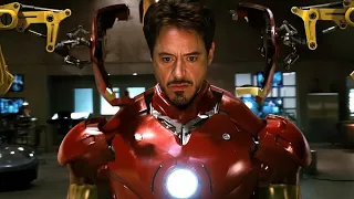 شخص غنى بيحصله حادثه بتغير حياته تماما وبيتحول لبطل خارق بينفذ العالم ملخص ثلاثيه Iron Man 