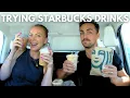 Trying EVERY STARBUCKS FALL Drink Ranking Them