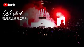 wizkid joro live at the o2 london arena made in lagos tour livestream