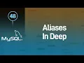 Learn MySQL in Arabic - Alias In Deep