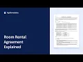 How to write a Room Rental Agreement