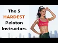 Their classes will CRUSH you 5 Hardest Peloton Instructors