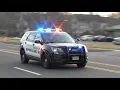 Enfield CT Police Department Cruiser Responding Hot